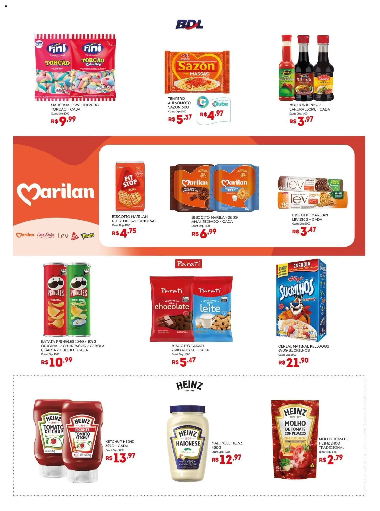 Bistek Supermercados Folheto - válido de 07.01.2026 | Página: 8 | Produtos: Biscoito parati, Mel, Ketchup, Granola