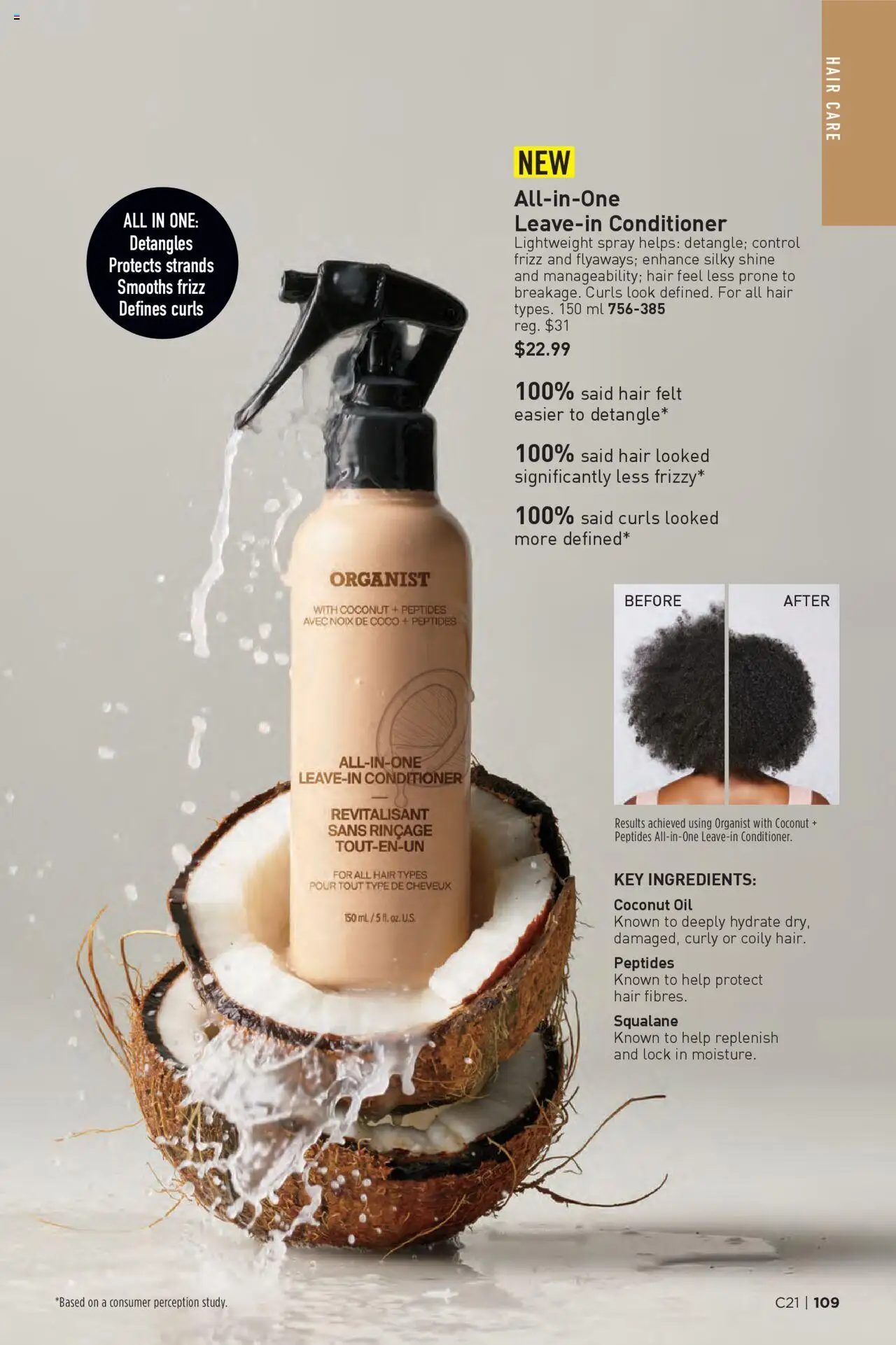 Avon flyer valid from 09.10.2025 | Page: 109 | Products: Conditioner, Oil