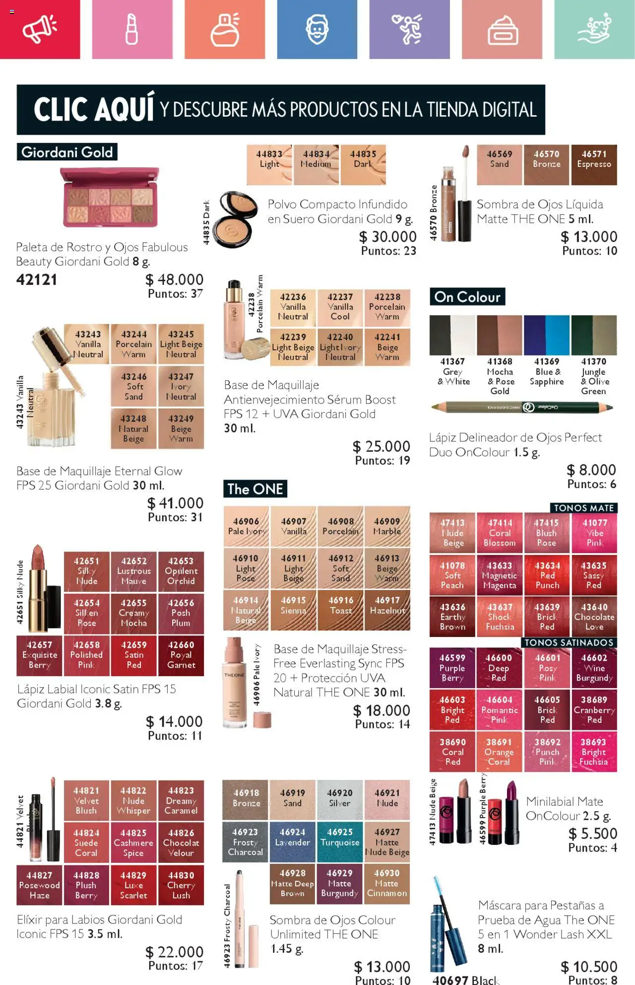 Oriflame catálogo │ válido desde el 02.08.2025 | Página: 108 | Productos: Agua, Polvo, Sombra, Base