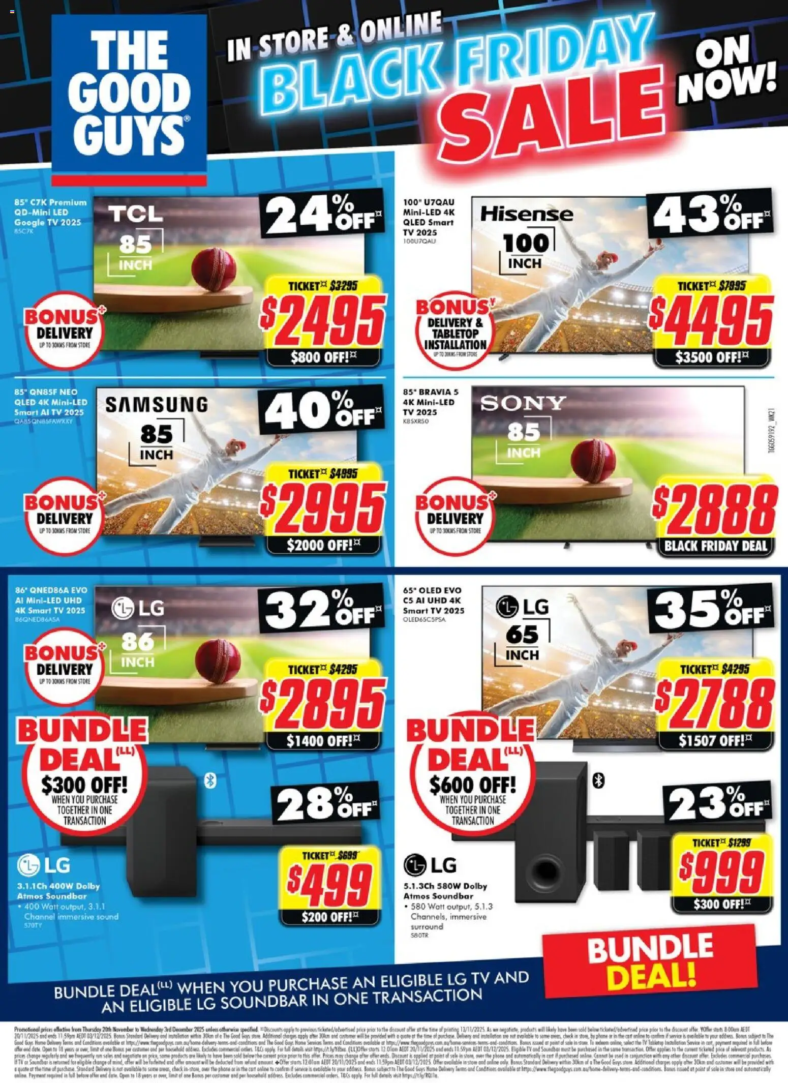 The Good Guys catalogue - valid from 19.11.2025 | Page: 2 | Products: Date, Tv, Smart tv