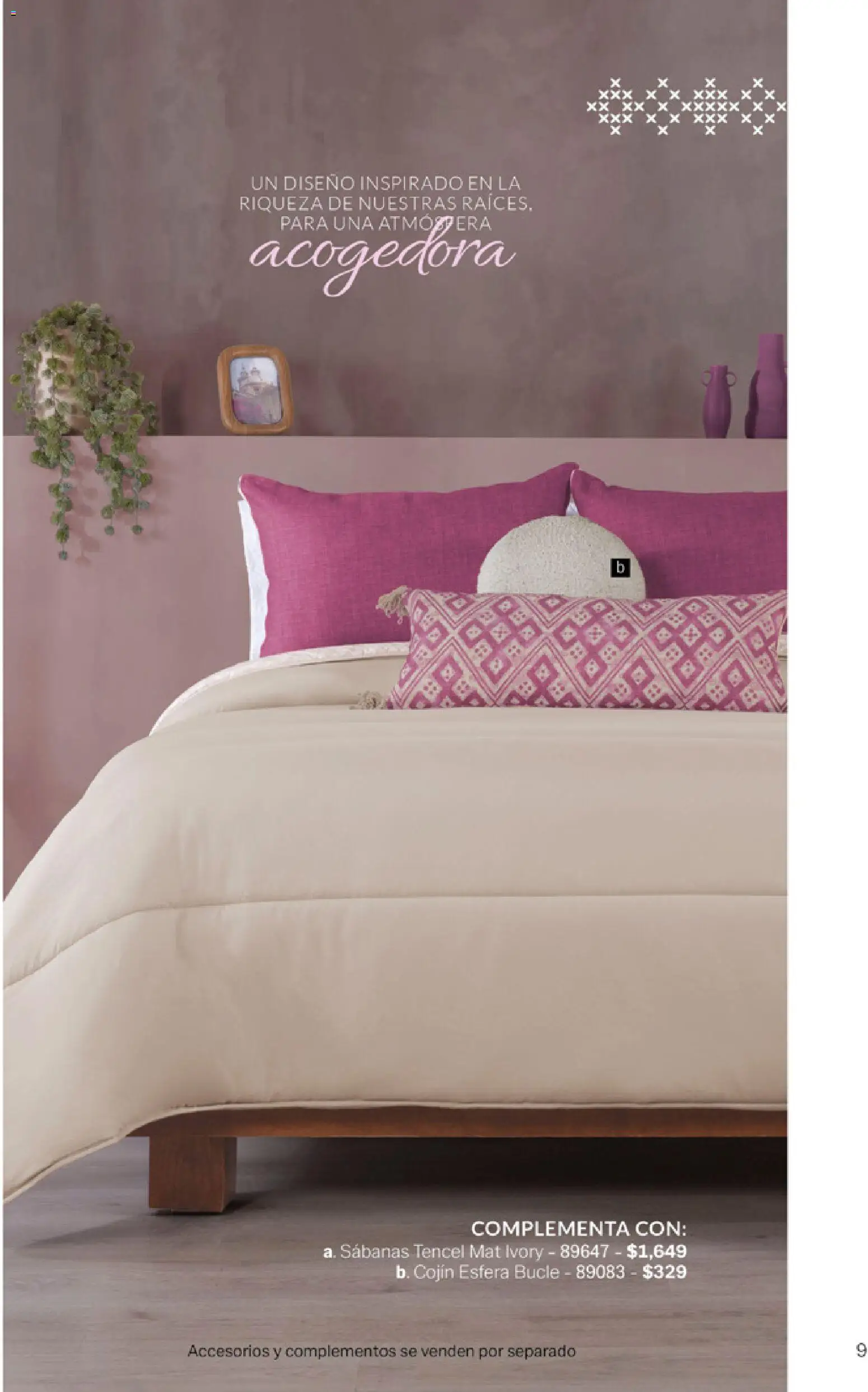 Nuevas ofertas de Vianney válidas en toda la República Mexicana desde el 06.03.2026. ¡Encuentra las mejores ofertas en Vianney catálogo Tu hogar, nuestra pasión! | Página: 11 | Productos: Sabanas