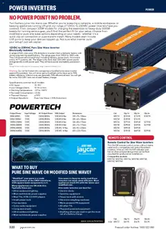 Preview of Jaycar Engineering & Scientific Catalogue 2025/2026  - valid from 09.07.2025 | Page: 320 | Products: Battery, Fax, Audio, Remote control