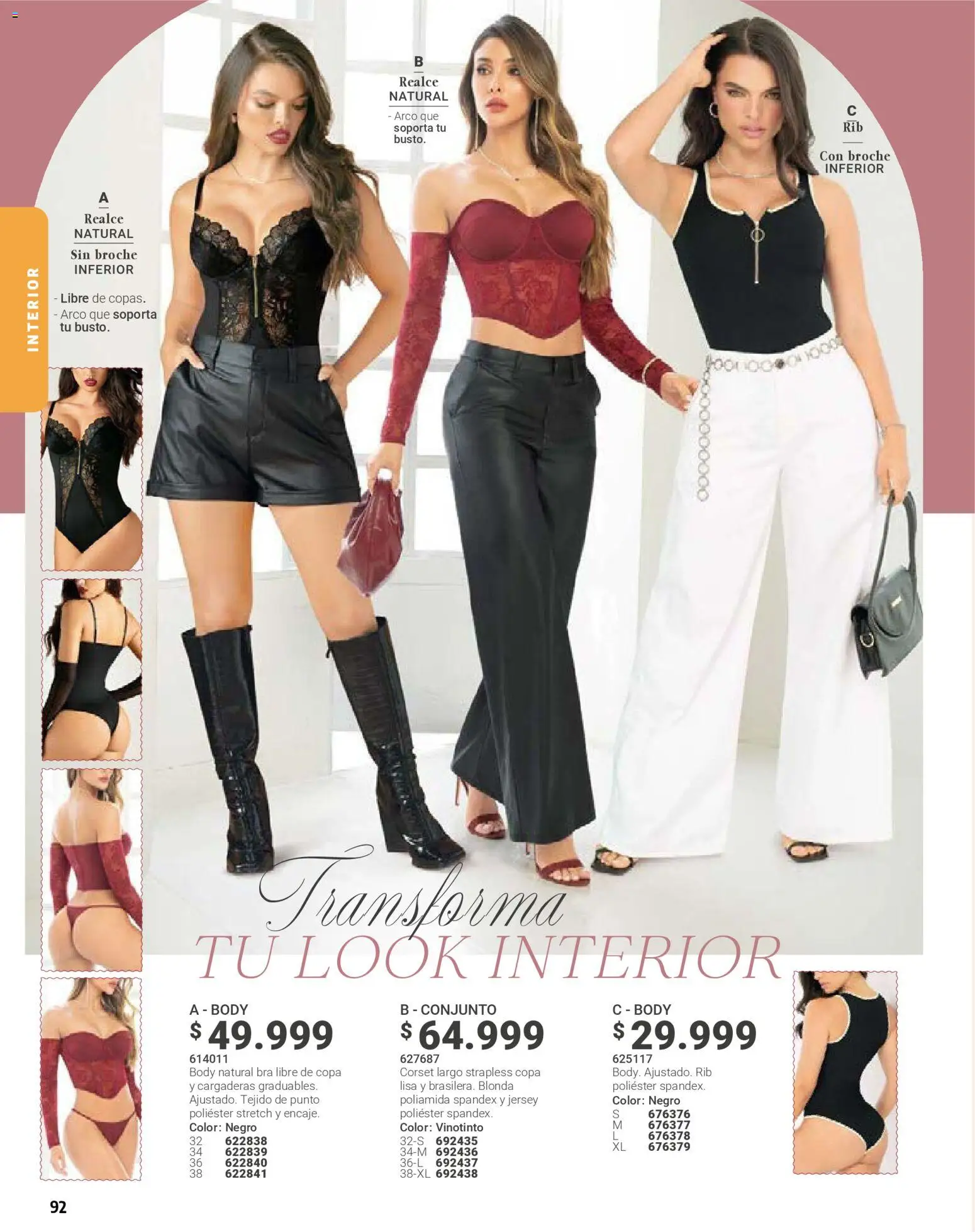 Carmel revista - valida desde el 01.02.2026 | Página: 92 | Productos: Body, Conjunto