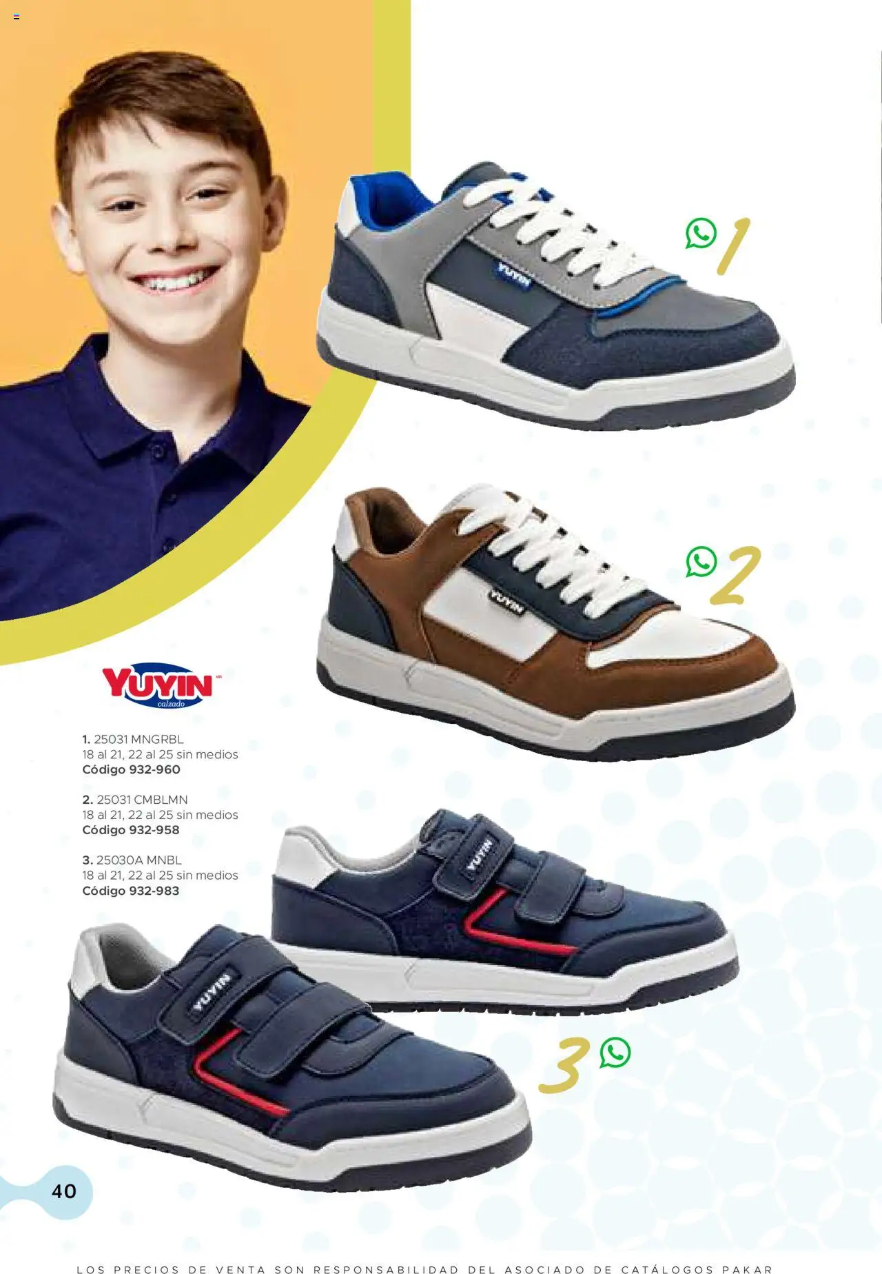 Nuevas ofertas de SC Pakar válidas en toda la República Mexicana desde el 24.07.2025. ¡Encuentra las mejores ofertas en SC Pakar - Catálogo Junior otoño / invierno! | Página: 40