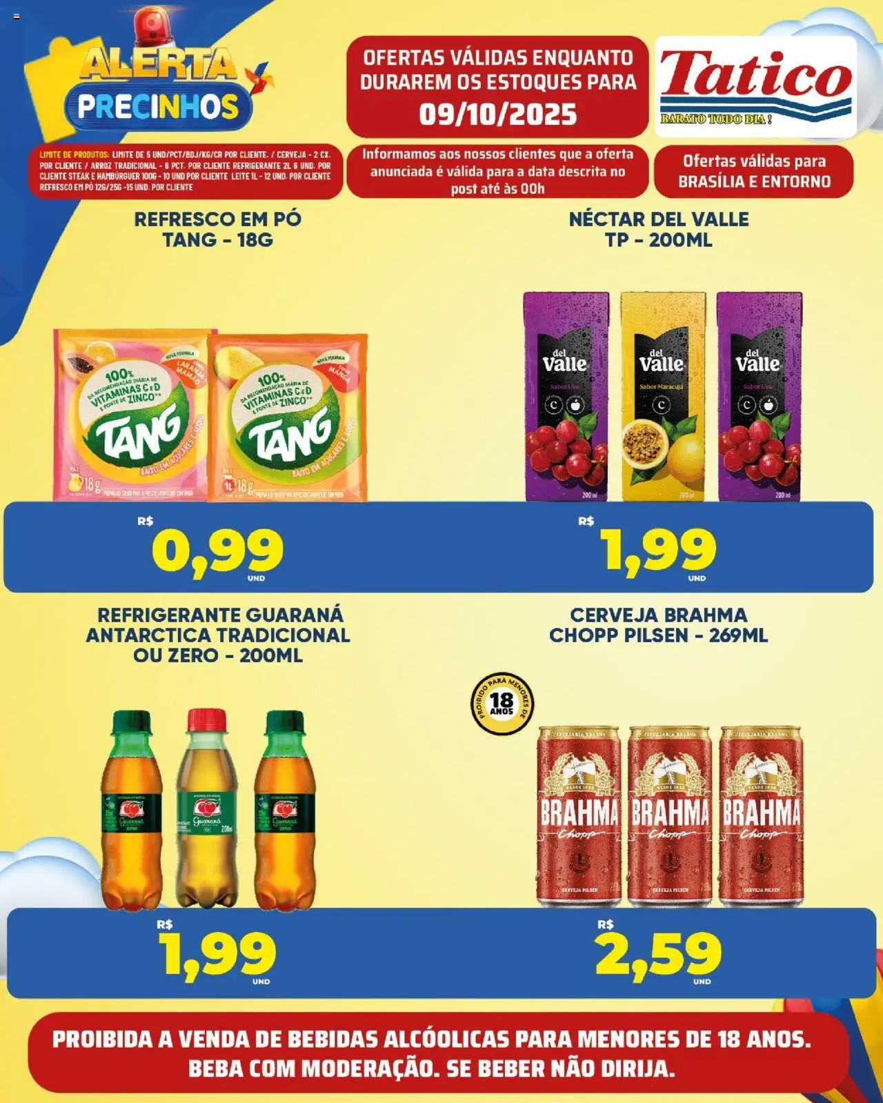 Tatico Folheto - válido de 09.10.2025 | Página: 21 | Produtos: Pó, Refresco, Arroz, Baixo