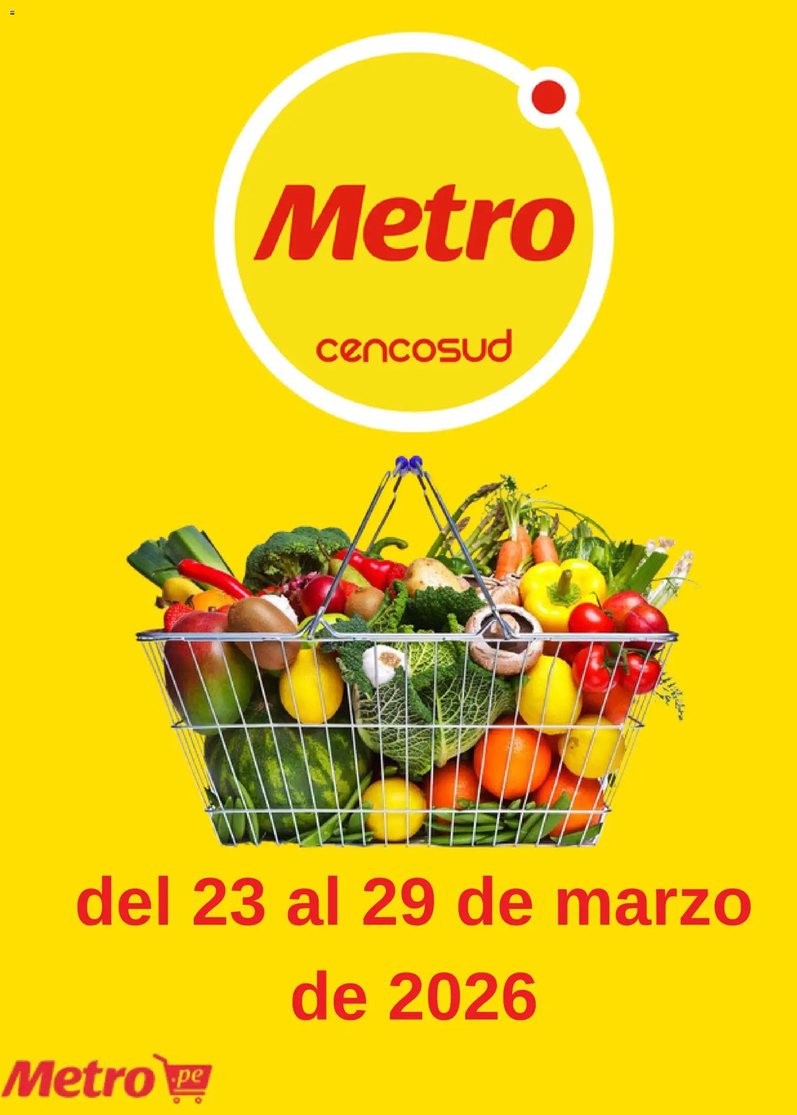 Catálogo Metro válido desde 23.03.2026 | Página: 1