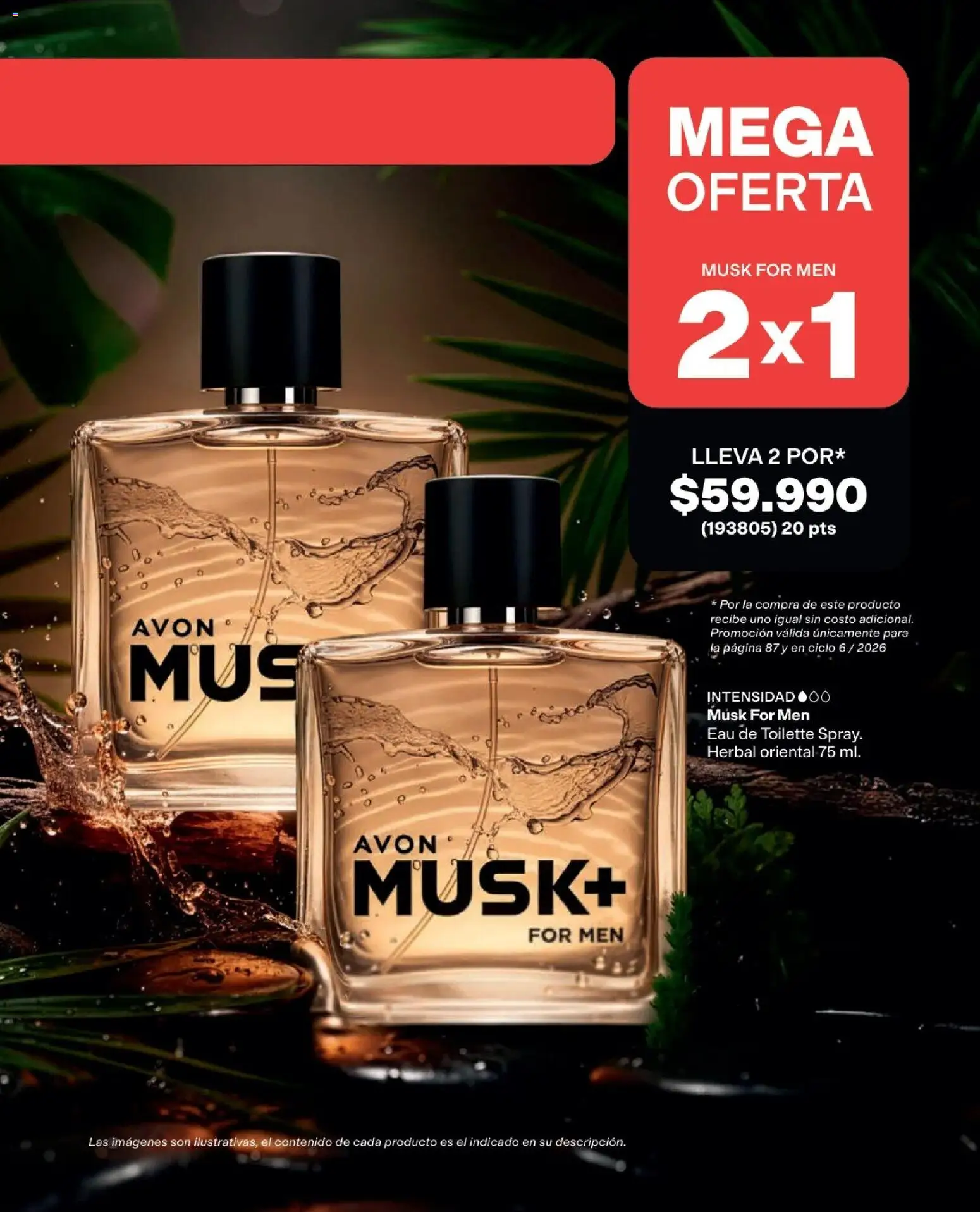 Avon revista - valida desde el 11.03.2026 | Página: 87 | Productos: Eau de toilette