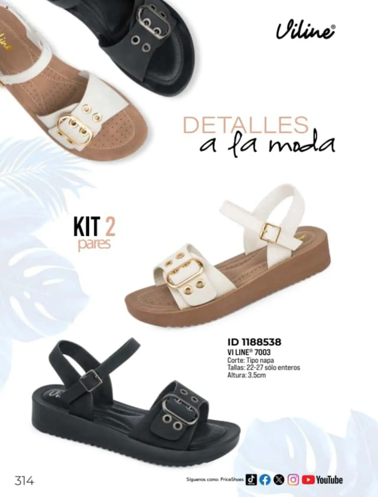 Nuevas ofertas de Price Shoes válidas en toda la República Mexicana desde el 27.01.2025. ¡Encuentra las mejores ofertas en Price Shoes catálogo Sandalias! | Página: 314