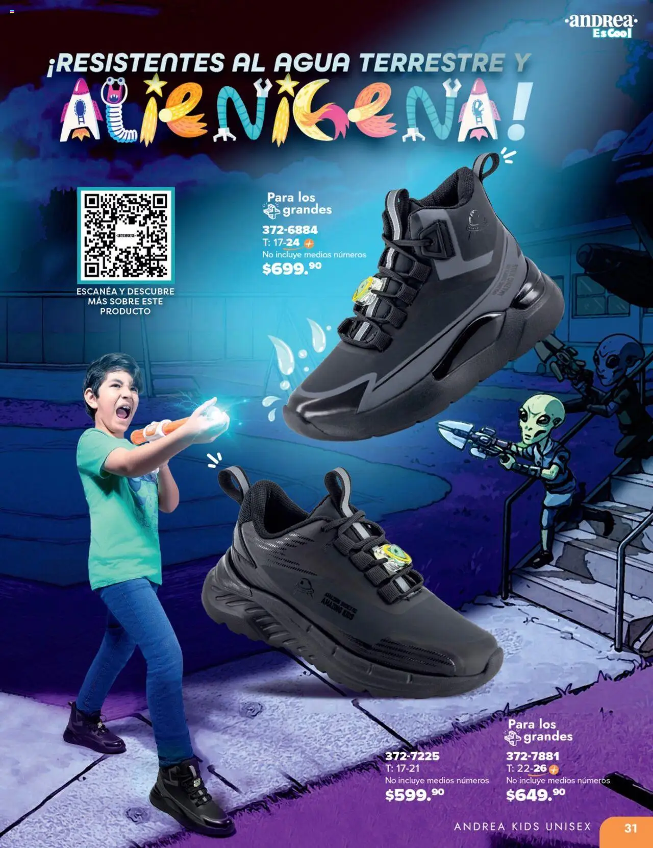 Nuevas ofertas de Andrea válidas en toda la República Mexicana desde el 25.05.2025. ¡Encuentra las mejores ofertas en Andrea catálogo Colegial ! | Página: 31 | Productos: Agua, Sobre