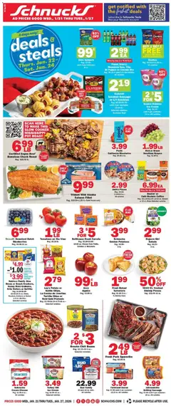 Preview of Schnucks weekly ads valid from 21.01.2026