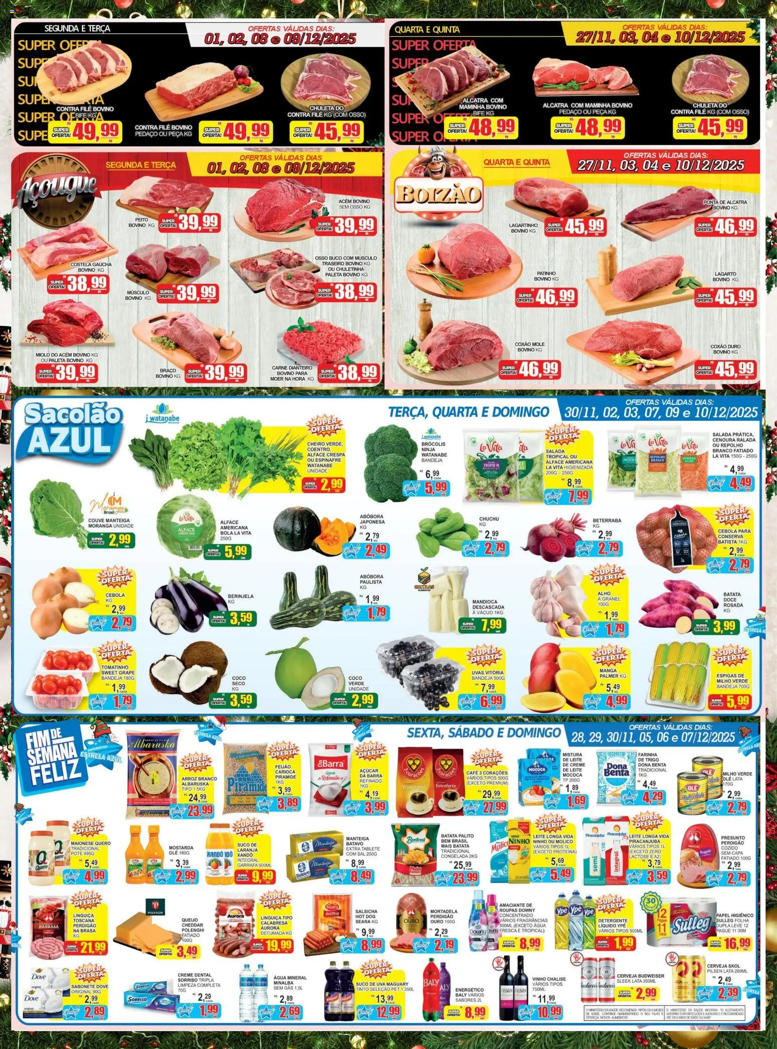 Estrela Azul Folheto - válido de 27.11.2025 | Página: 3 | Produtos: Beterraba, Alcatra, Alface, Batata