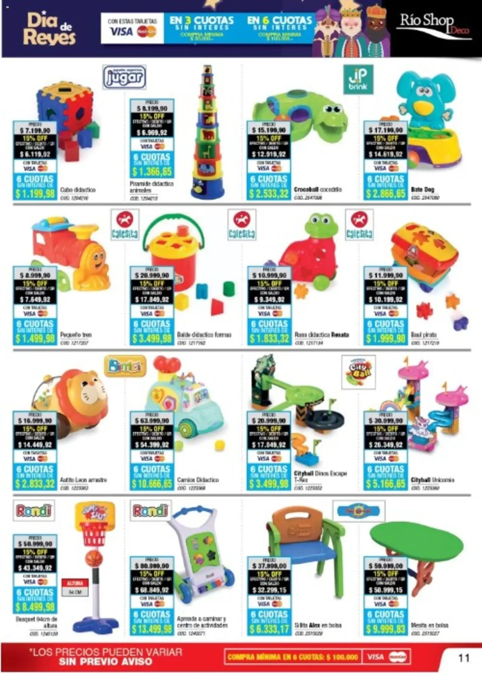 Río Shop Deco catálogo │ válido desde el 05.01.2026 | Página: 11 | Productos: Bolsa