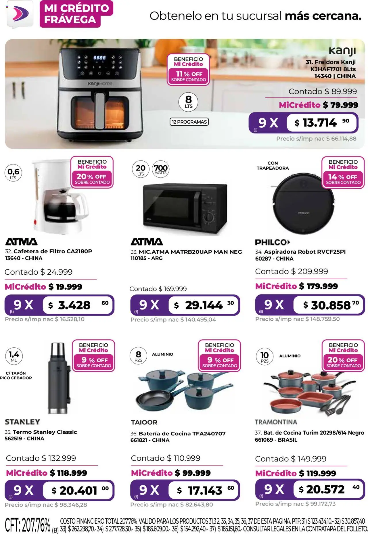 Frávega ofertas │ válido desde el 01.07.2025 | Página: 6 | Productos: Robot, Termo, Sobre, Batería
