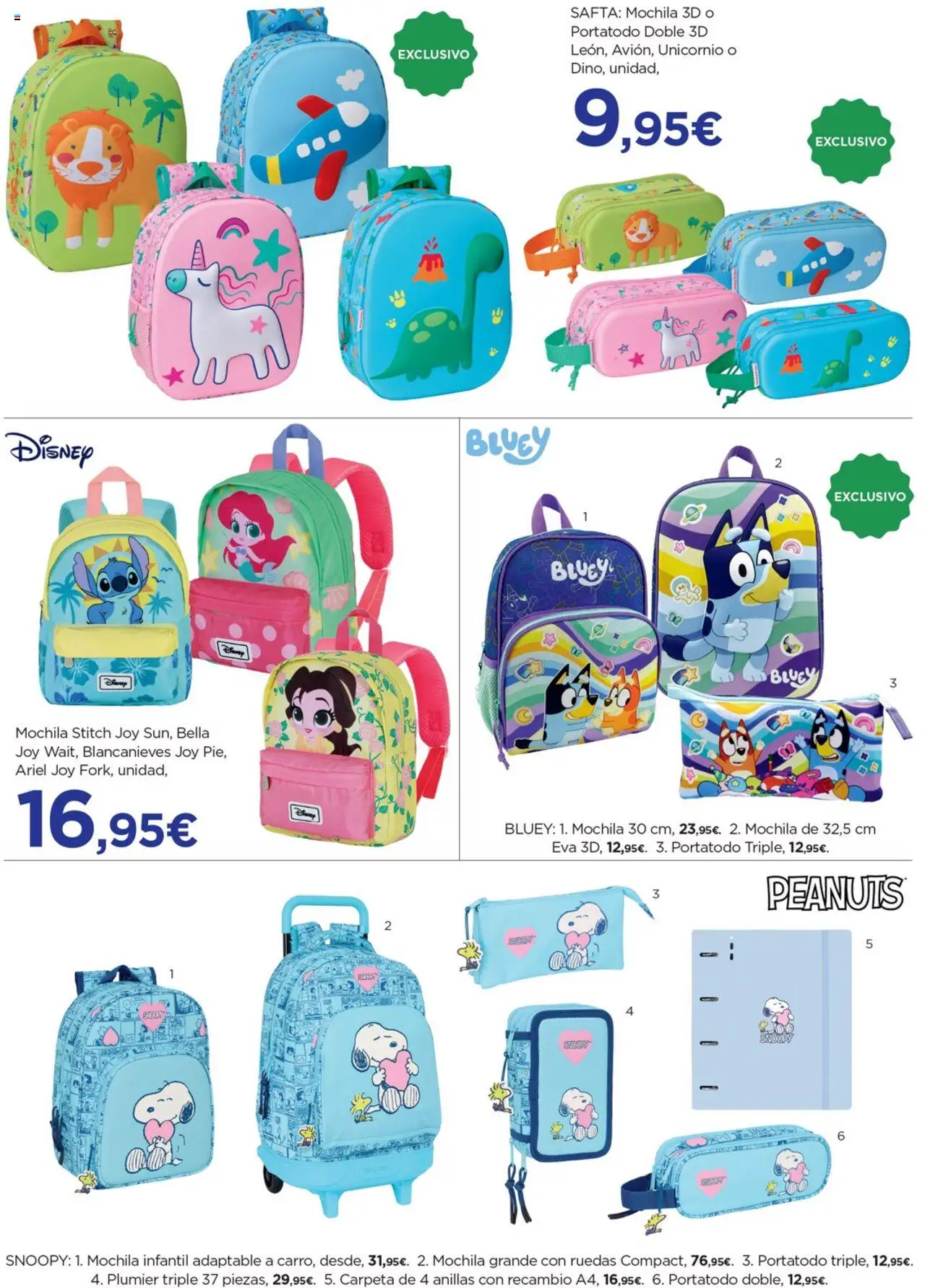Nuevas ofertas de El Corte Inglés válidas en toda la República Mexicana desde el 21.08.2025. ¡Encuentra las mejores ofertas en El Corte Inglés - Catálogo Vuelta al Cole! | Página: 10 | Productos: Mochila