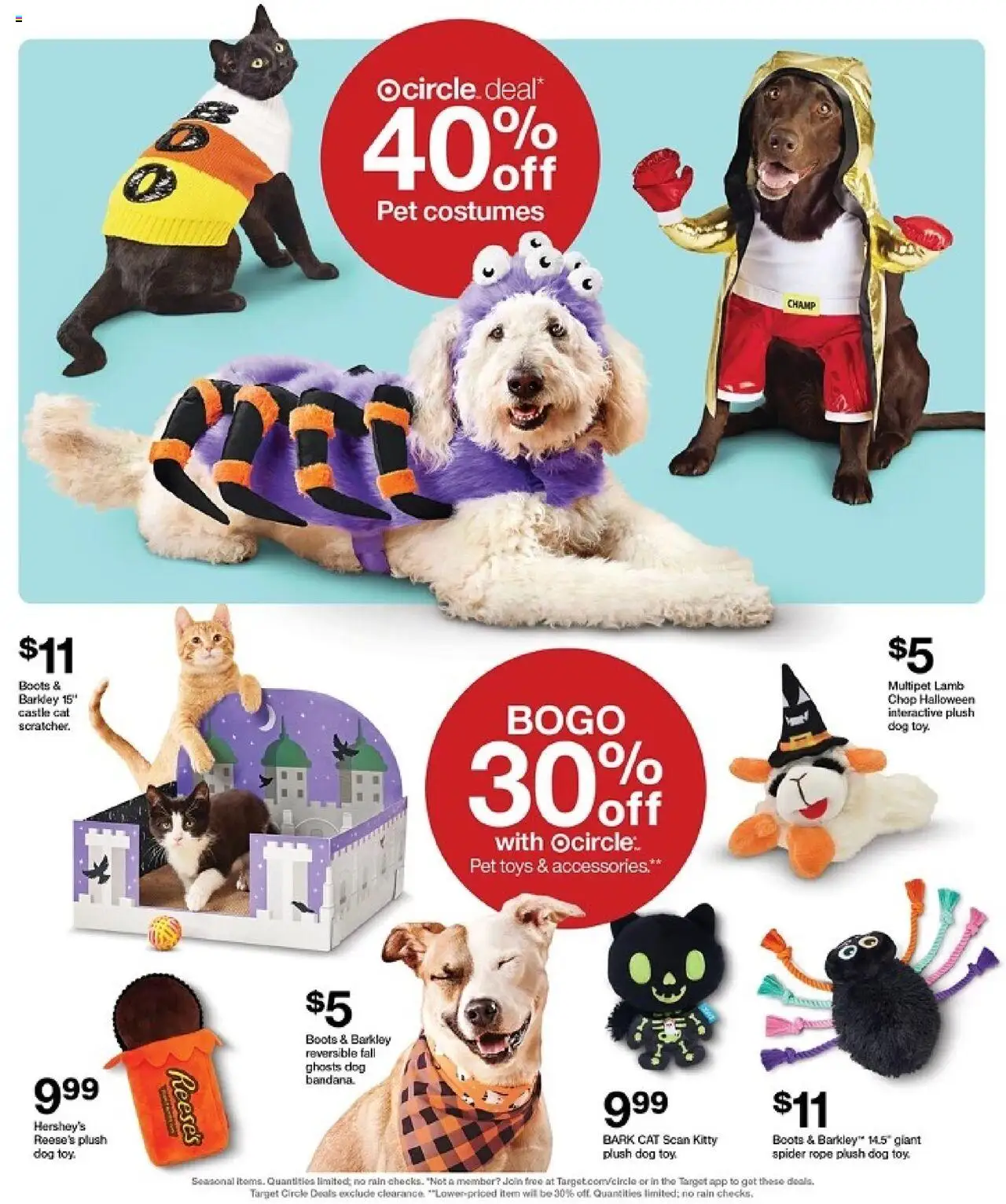 Target Weekly Ad - valid from 05.10.2025 | Page: 16 | Products: Pet Toys, Boots