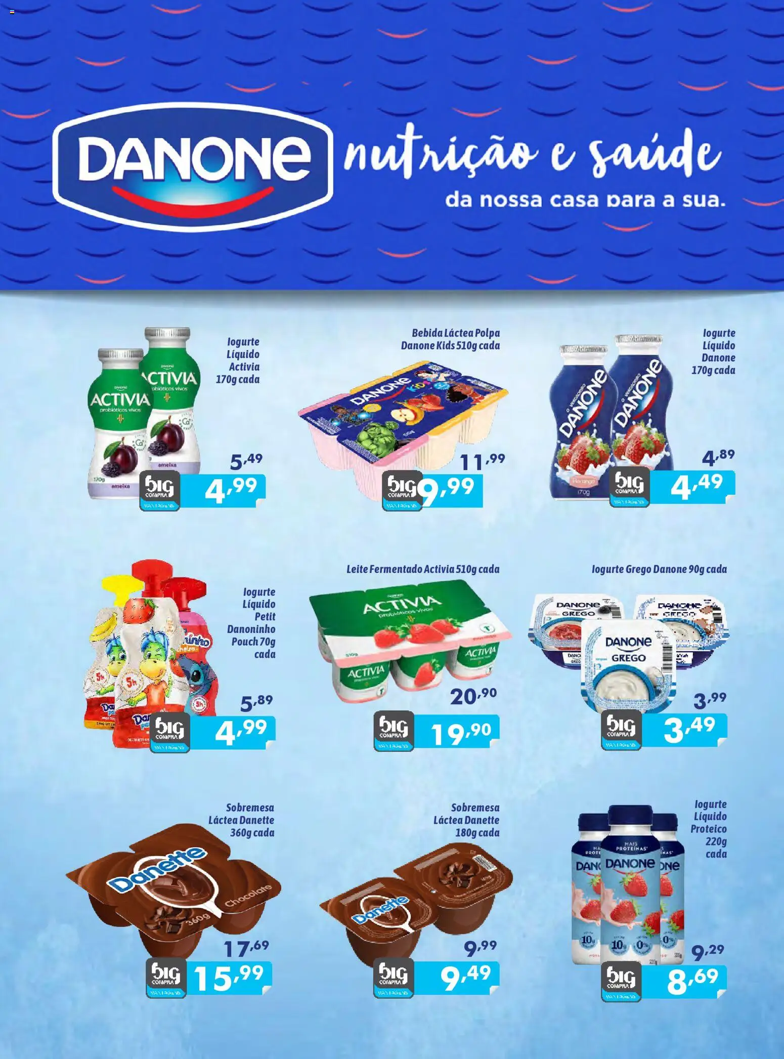 Big Compra Folheto - válido de 07.01.2026 | Página: 14 | Produtos: Leite, Chocolate, Leite fermentado, Ameixa