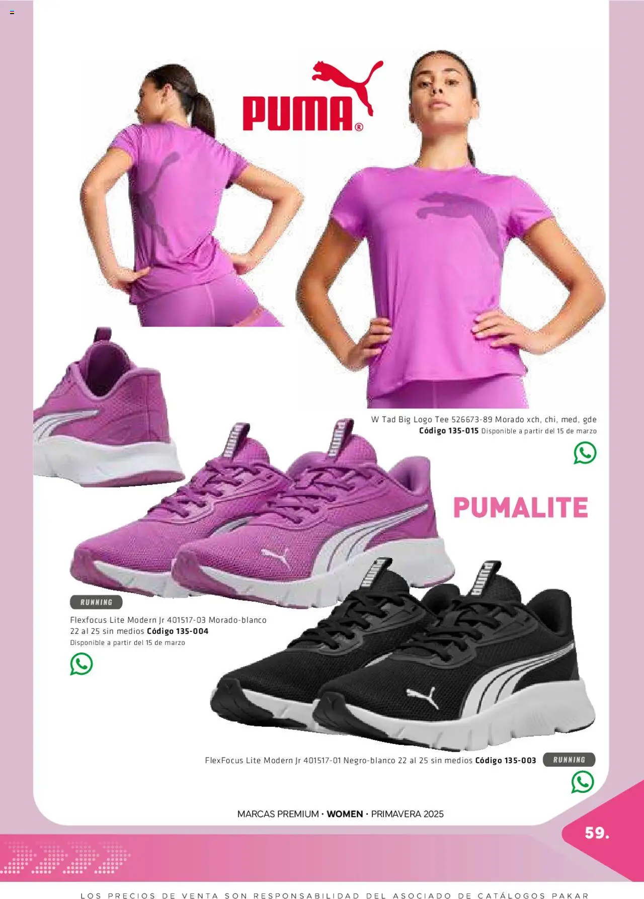 Nuevas ofertas de SC Pakar válidas en toda la República Mexicana desde el 06.03.2025. ¡Encuentra las mejores ofertas en SC Pakar catálogo Women! | Página: 59