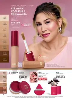 Eudora - Revista 03/2026 - Pré-Visualização do folheto da loja Eudora, válido de 26.01.2026 | Página: 26 | Produtos: Corretivo, Pó, Blush, Esponja