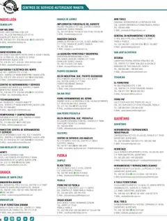 Vista previa de Makita - Catálogo, nuevo folleto de la tienda, válido en México a partir del 04.09.2025 | Página: 8 | Productos: Col