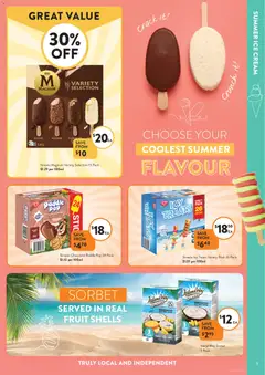 Preview of Foodworks  Catalogue  - valid from 31.12.2025 | Page: 9 | Products: Chocolate, Cream, Ice cream