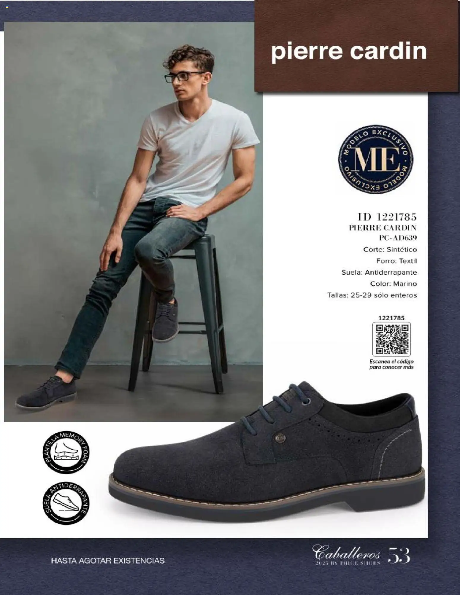 Nuevas ofertas de Price Shoes válidas en toda la República Mexicana desde el 26.11.2025. ¡Encuentra las mejores ofertas en Price Shoes catálogo Caballeros! | Página: 53