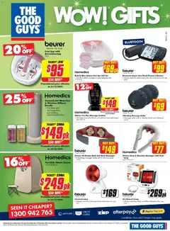 Preview of The Good Guys  Catalogue  - valid from 03.12.2025 | Page: 25 | Products: Compression, Battery, Monitor, Portable