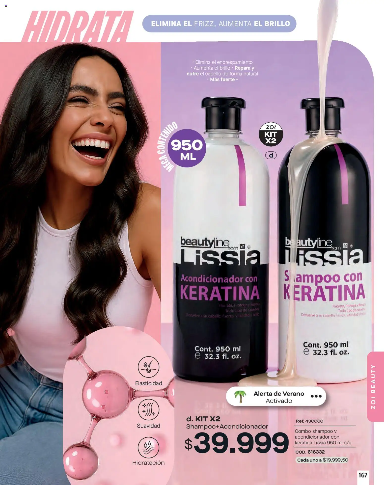 Pacifika revista - valida desde el 01.01.2026 | Página: 167 | Productos: Shampoo, Brillo, Acondicionador