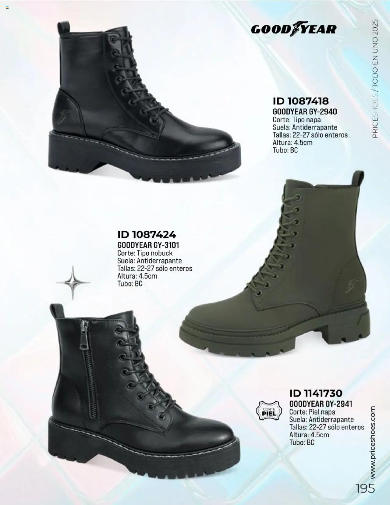 Nuevas ofertas de Price Shoes válidas en toda la República Mexicana desde el 05.05.2025. ¡Encuentra las mejores ofertas en Price Shoes catálogo Todo En 1 2025! | Página: 193