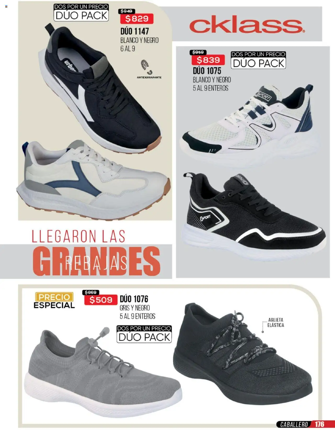 Nuevas ofertas de Cklass válidas en toda la República Mexicana desde el 23.06.2025. ¡Encuentra las mejores ofertas en Cklass catálogo Rebajas Sobre Calzado! | Página: 177