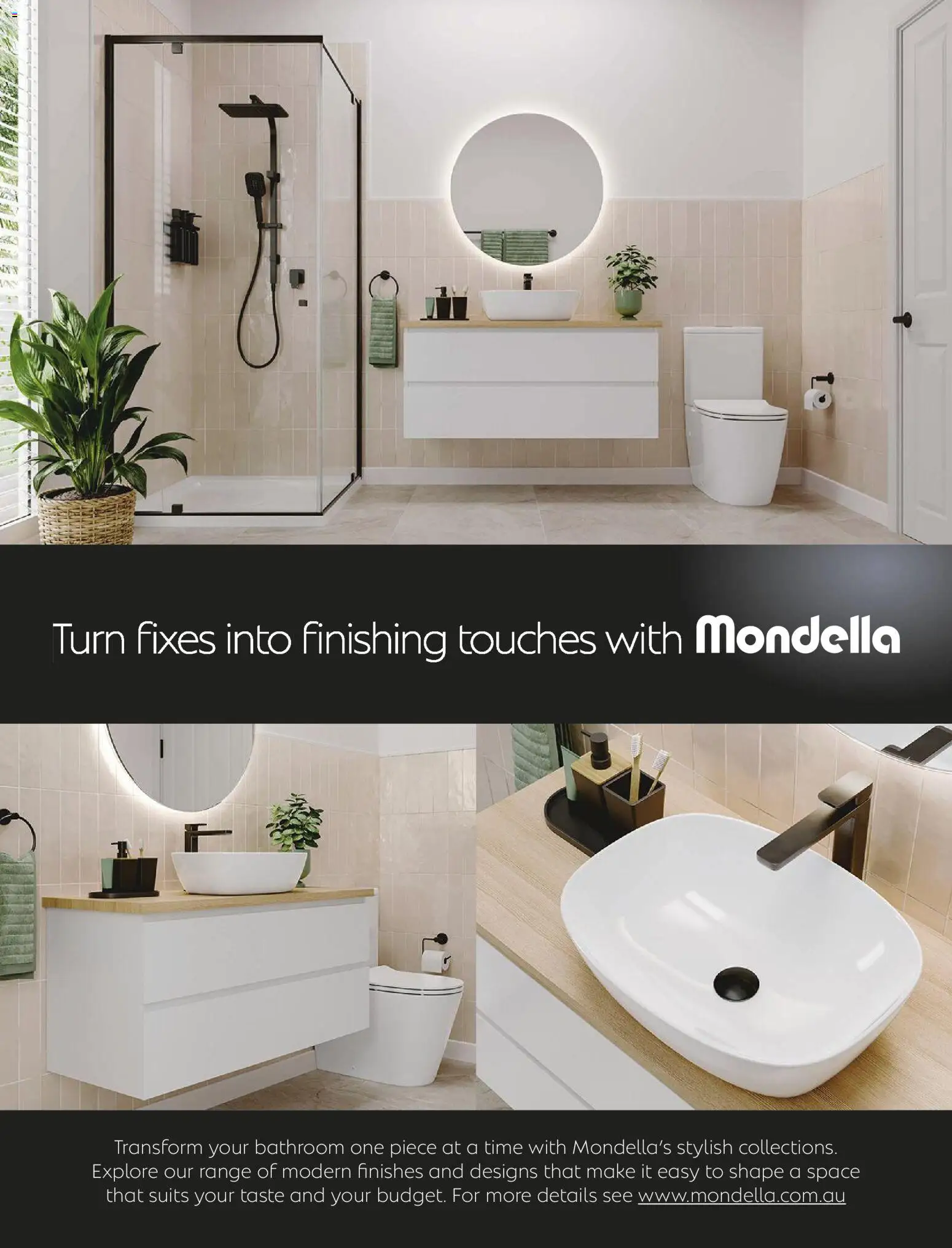 Bunnings Warehouse catalogue - valid from 01.03.2026 | Page: 60 | Products: One piece, Bathroom