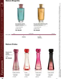 Natura - Ciclo 18/2025 - Pré-Visualização do folheto da loja Natura, válido de 30.10.2025 | Página: 66 | Produtos: Desodorante