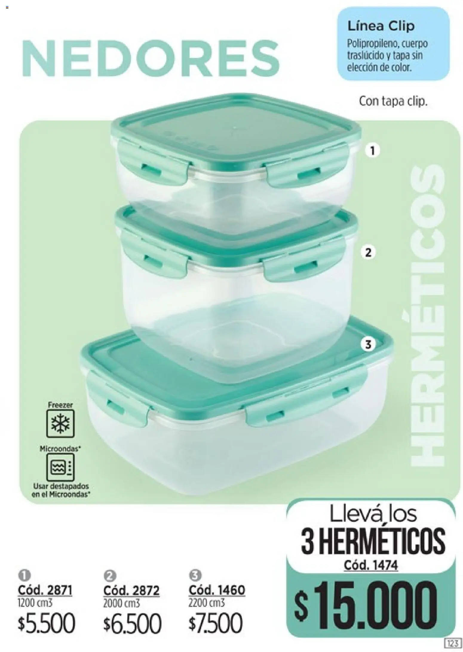 Amodil - Campaña 18/2025 │ válido desde el 30.11.2025 | Página: 123 | Productos: Microondas, Freezer