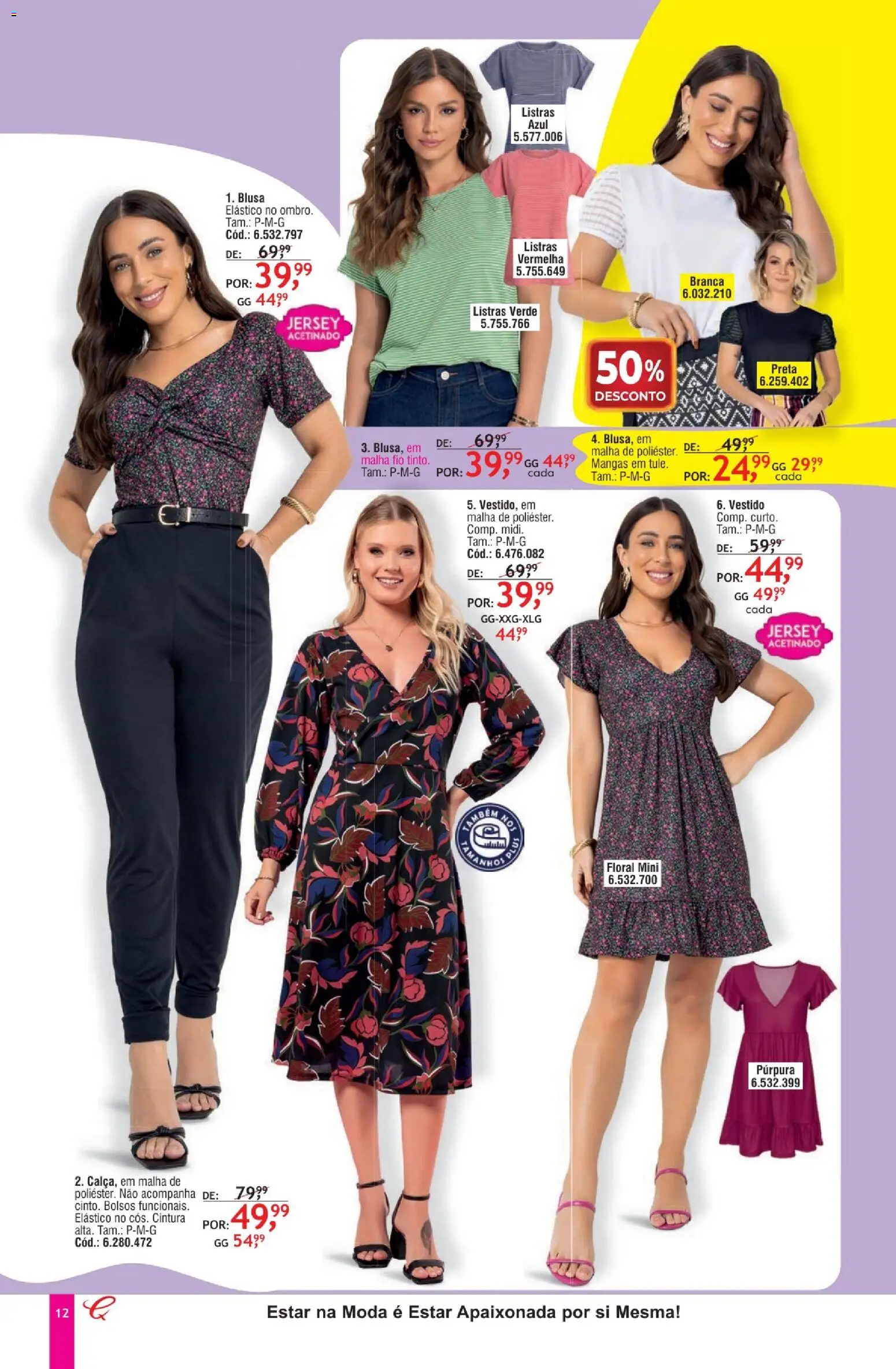 Quatro Estações Folheto - válido de 01.02.2026 | Página: 8 | Produtos: Blusa, Mangas, Vestido