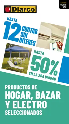 Vista previa Diarco - Ofertas Hogar, Bazar Y Electro válido desde el 08.12.2025