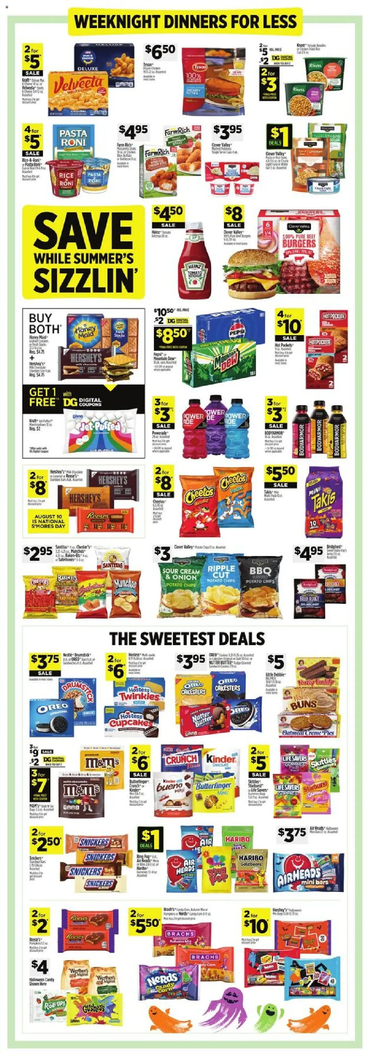 Dollar General Weekly Ad - TX - valid from 10.08.2025 | Page: 3 | Products: Ring, Rice, Chips, Onion