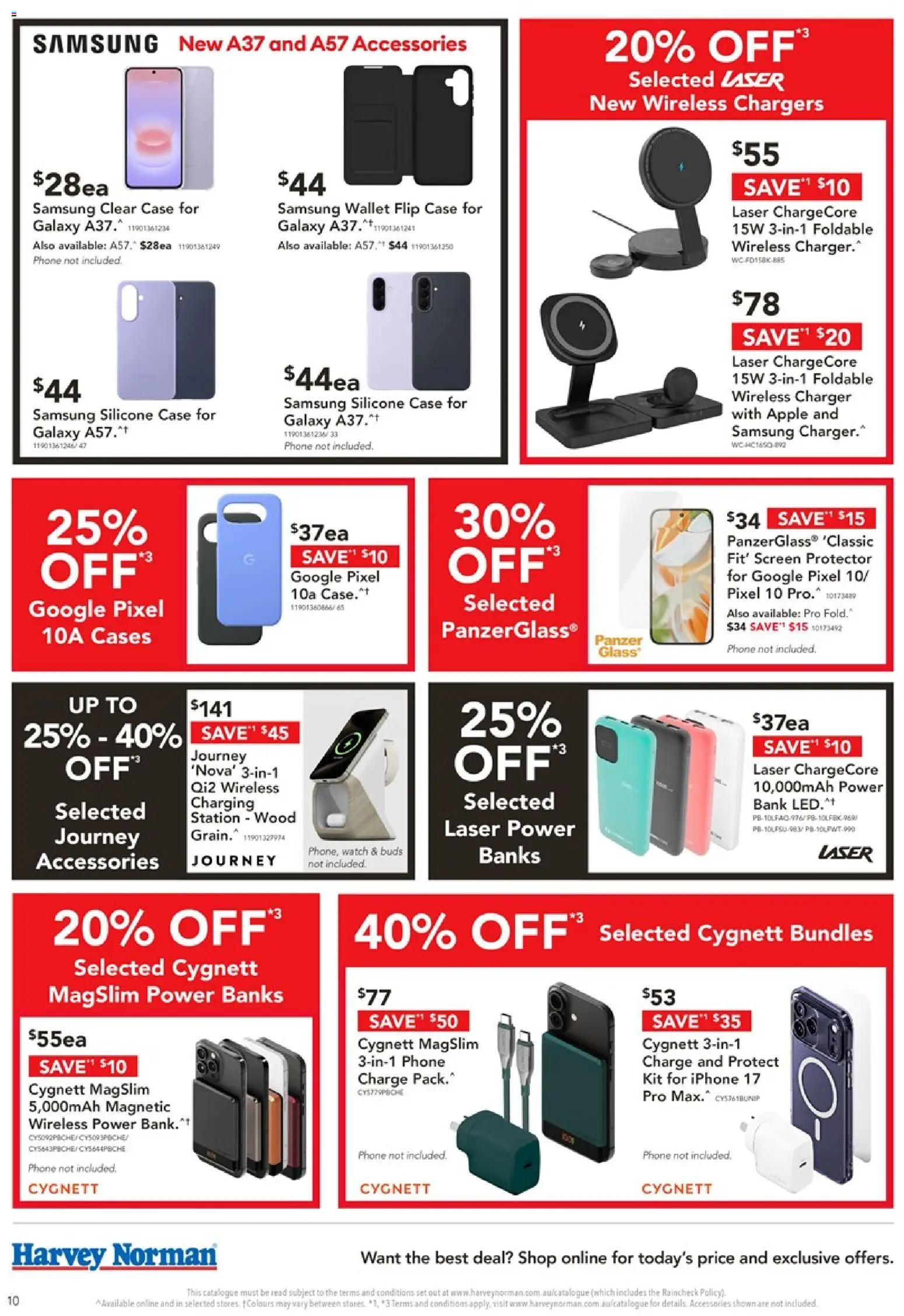 Harvey Norman catalogue - valid from 02.04.2026 | Page: 10 | Products: Charger, Wallet, Phone, Iphone