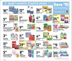 Preview of Save Mart weekly ads valid from 25.03.2026 | Page: 10 | Products: Powder, Yogurt, Rice, Baby food