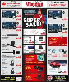 Preview of Visions weekly flyer / circulaire from shop Visions valid from 03.10.2025