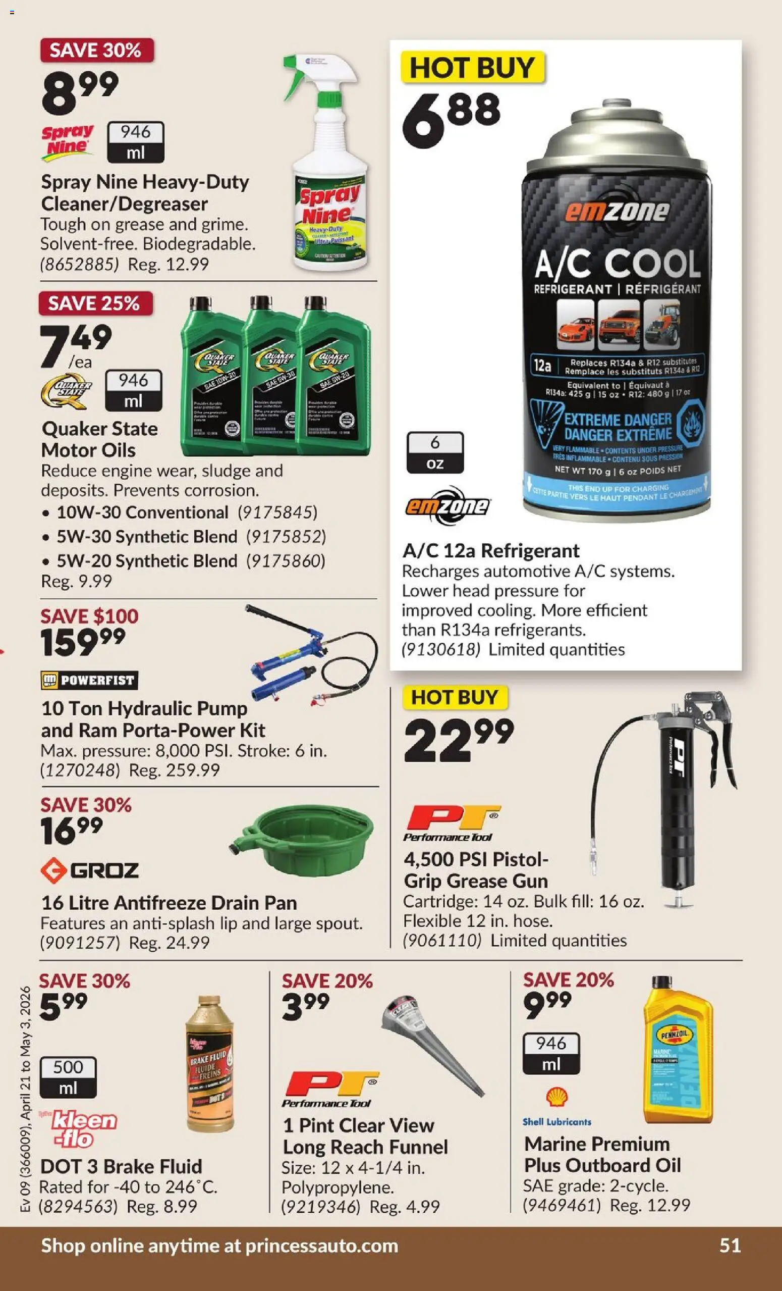 Princess Auto Flyer from Apr 21, 2026 - Unlock Huge Savings | Canada