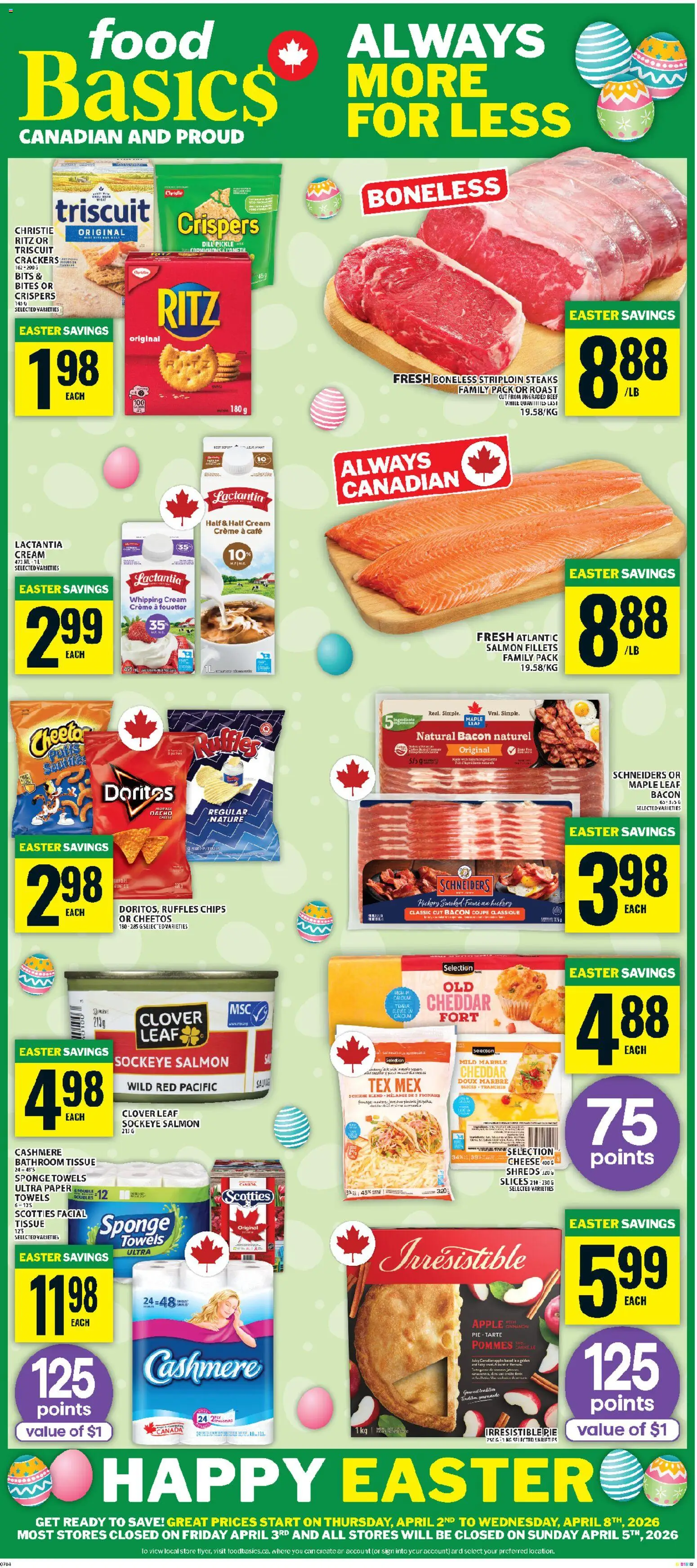 Food Basics flyer valid from 02.04.2026 | Page: 1