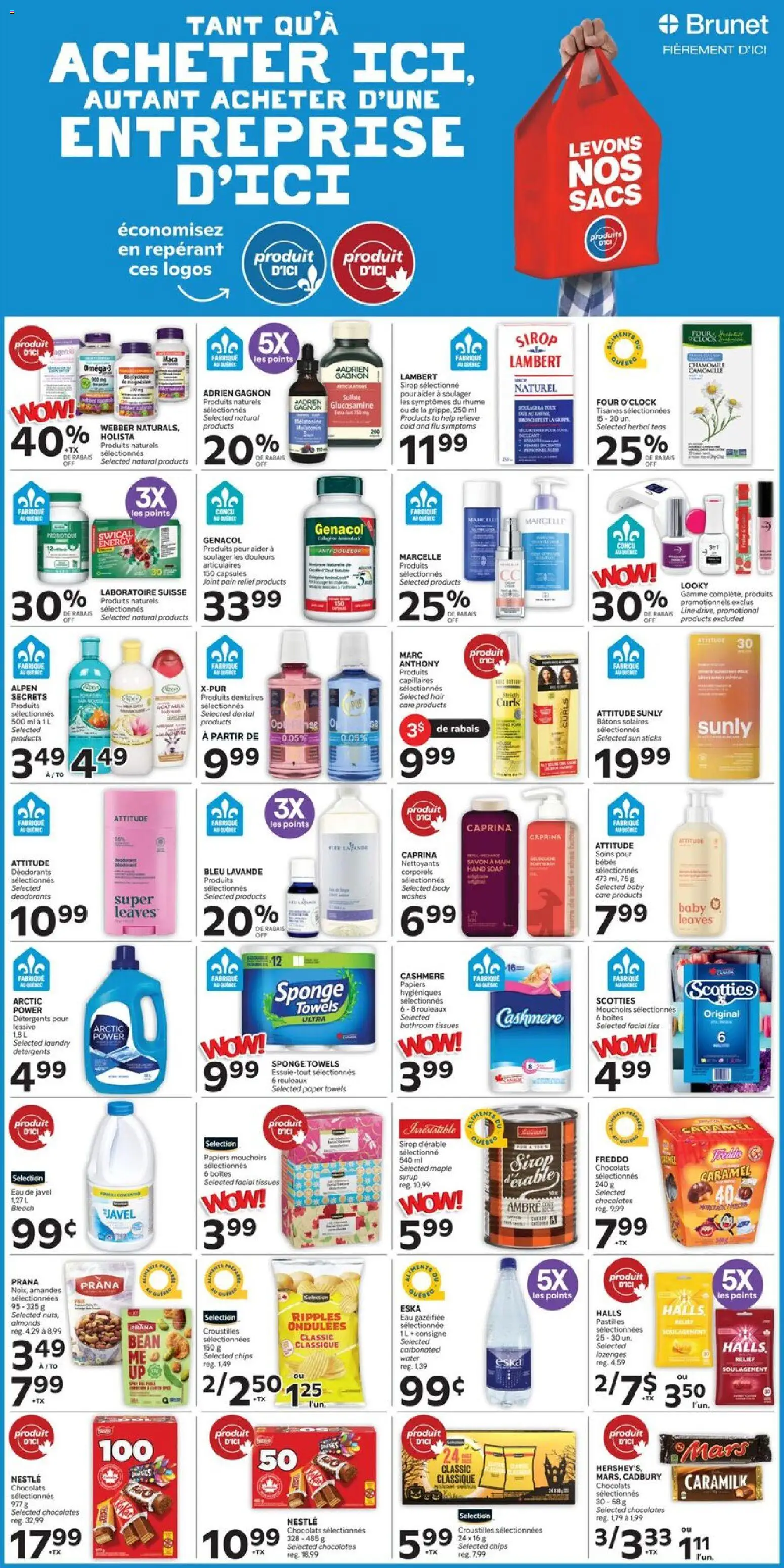 Brunet flyer valid from 30.10.2025 | Page: 9 | Products: Chips, Sponge, Soap