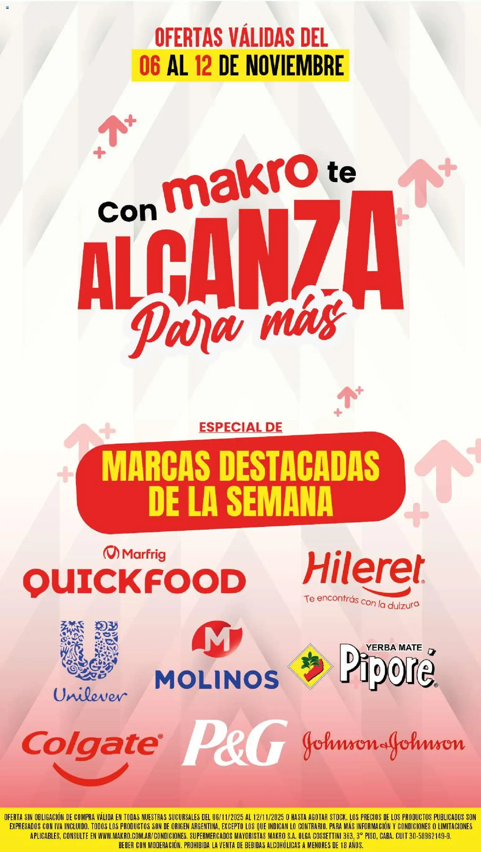 Makro ofertas │ válido desde el 06.11.2025 | Página: 1 | Productos: Mate, Yerba, Té