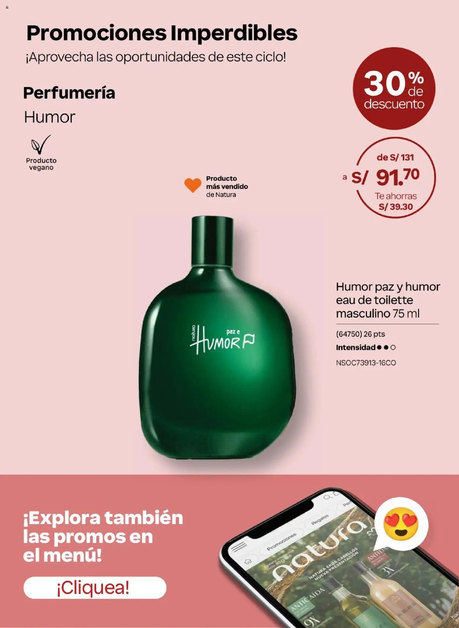 Catálogo Natura válido desde 20.02.2026 | Página: 8 | Productos: Té, EAU de Toilette