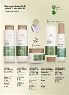 Vista previa de folleto Natura - Ciclo 16 de la Natura válido desde 12.10.2025 | Página: 137 | Productos: Máscara, Shampoo, Acondicionador, Crema