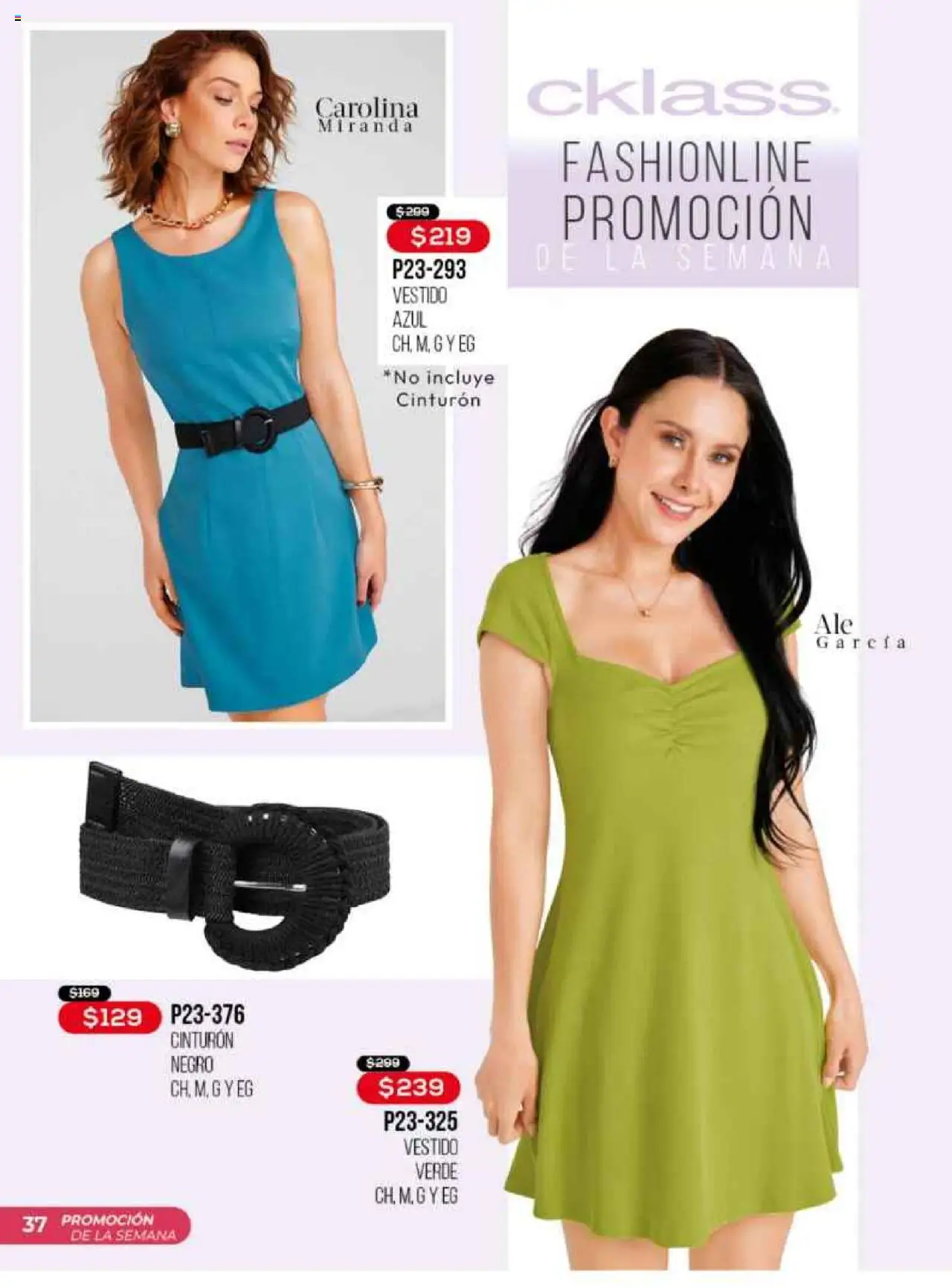 Nuevas ofertas de Cklass válidas en toda la República Mexicana desde el 01.10.2025. ¡Encuentra las mejores ofertas en Cklass - Catálogo Especial Caballero! | Página: 149 | Productos: Cinturón, Vestido