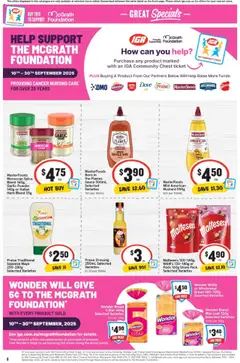 IGA catalogue - valid from 10.09.2025 | Page: 7 | Products: Herb, Bread, Salad, Sauce