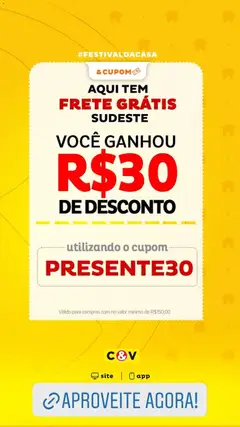 Casa e Video promoções - Pré-Visualização do folheto da loja Casa e Video, válido de 27.10.2025