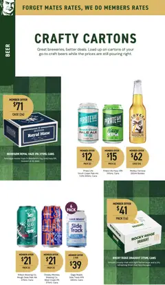 Preview of Dan Murphy's - Low, Low Prices For the Long, Long Weekend - WA - valid from 19.03.2026 | Page: 37 | Products: Light, Beer, Case, Herbal