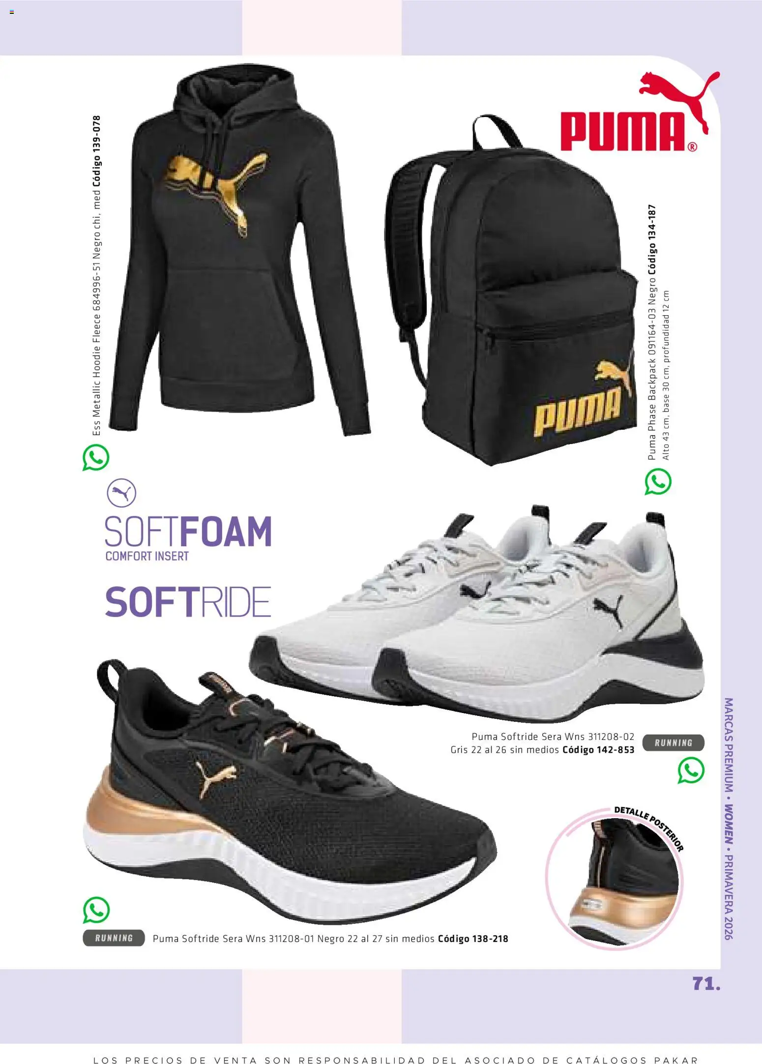 Nuevas ofertas de SC Pakar válidas en toda la República Mexicana desde el 27.02.2026. ¡Encuentra las mejores ofertas en SC Pakar catálogo Premium Women! | Página: 71