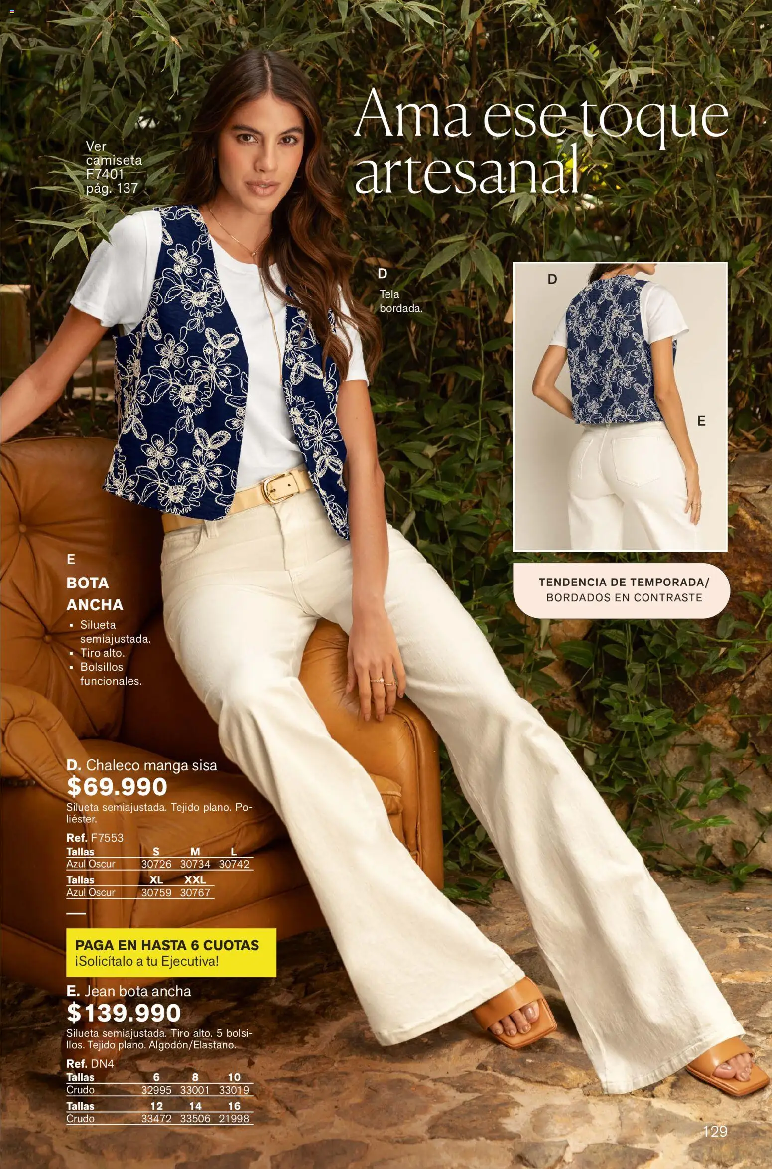 Leonisa revista - valida desde el 01.02.2026 | Página: 129 | Productos: Jean, Camiseta, Chaleco